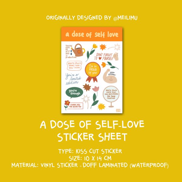 Sticker Sheet "A Dose of Self-Love"